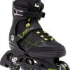 K2 Speed Inline Skates Black Olive 80mm Pro-0