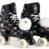 Epic Skates Luv Quad Skates Black White 58mm-4