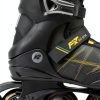 K2 F.I.T. 80 Boa Inline Skates Mens Gray Mustard Aluminum-2