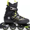 K2 Speed Inline Skates Black Olive 80mm Pro-1