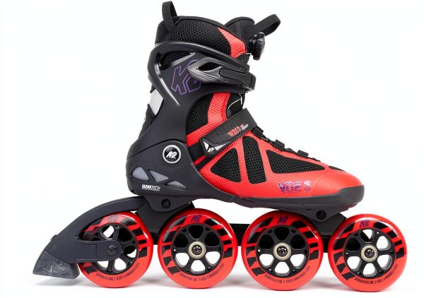 K2 VO2 S 100 Boa Inline Skates Red Aluminum Men-1