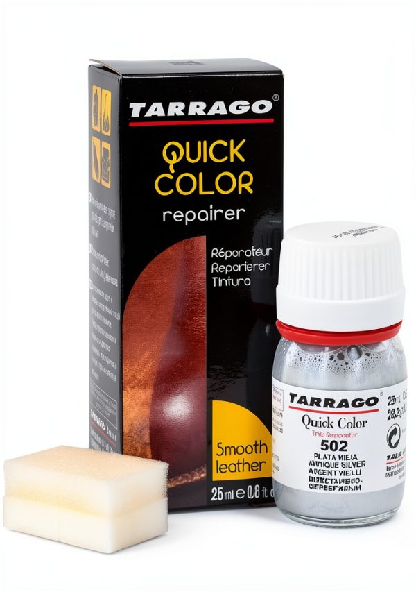 Tarrago Antique Silver Leather Dye for Shoes-0
