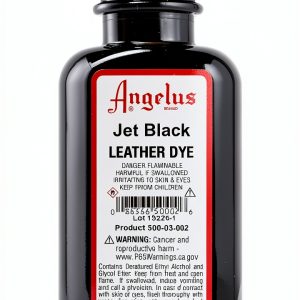 Shoe Dye Jet Black Liquid by Money Save Shop Leather Colorant-0