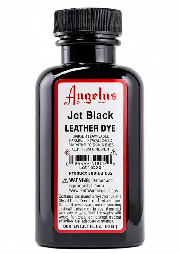 Shoe Dye Jet Black Liquid by Money Save Shop Leather Colorant-0