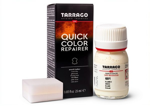 Tarrago Quick Color Dye Leather Shoe Repair Liquid White 601-0