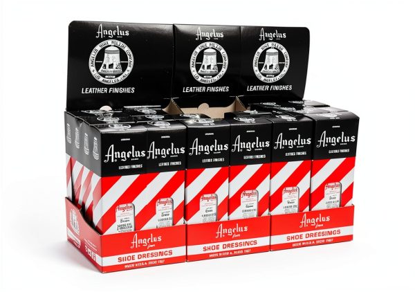 Angelus Leather Dye Red 3oz Liquid Tough Long Lasting Color-6