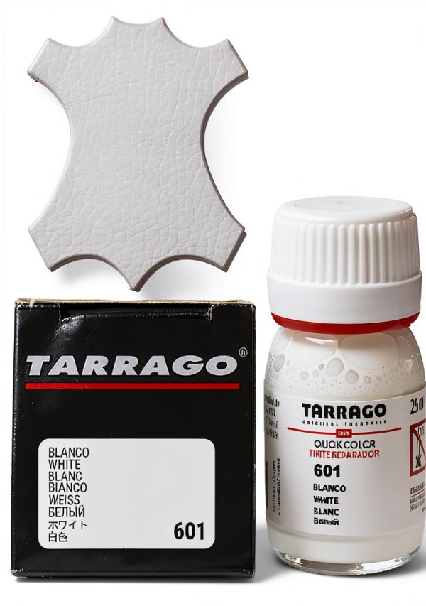 Tarrago Quick Color Dye Leather Shoe Repair Liquid White 601-6