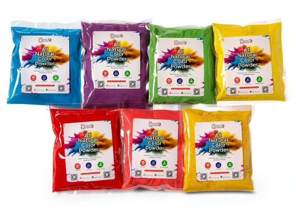 Kulture Khazana Multicolor Shoe Dye Powder Natural Washable Non Toxic-0