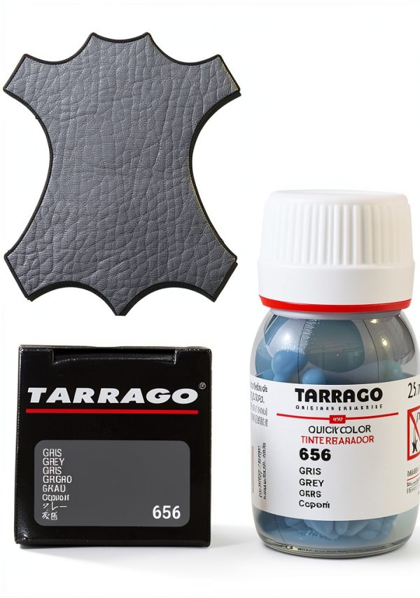Tarrago Quick Color Dye Leather Shoe Repair Grey 656 1 oz-6