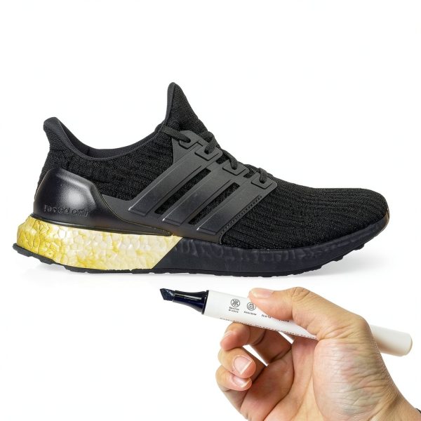 Black Shoe Paint by cocomfix MKB1208 2 Pack Acrylic Sneaker Dye-1