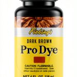 Fiebings Dark Brown Leather Dye 4 oz Liquid Colorfast Professional-0