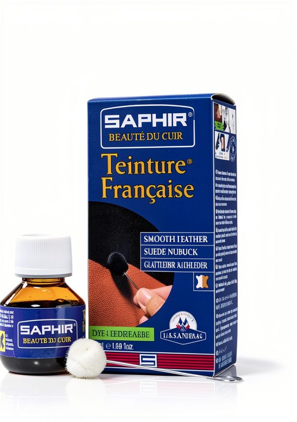 SAPHIR BEAUTÉ DU CUIR Alcohol Leather Dye for Women Shoes Edge-0