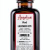 Angelus Leather Dye Red 3oz Liquid Tough Long Lasting Color-0