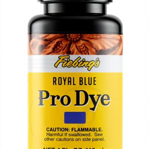 Fiebing's Leather Dye 4 oz Royal Blue Alcohol Based Colorfast Dye-0