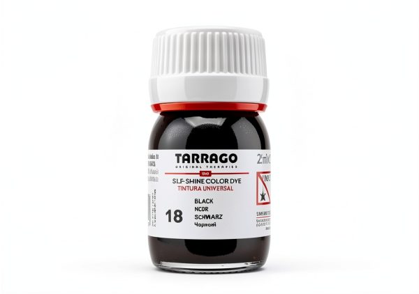 Tarrago Leather Dye Black 18 25ml Kit Premium Shoe & Bag Color Reviver-0