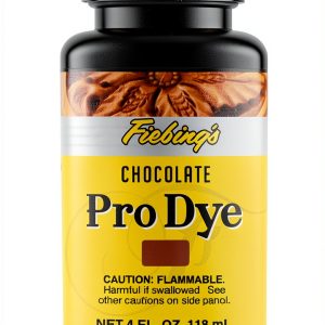 Fiebing's Leather Dye Chocolate 4 oz - Premium Colorfast Oil Finish-0