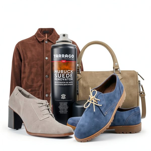 Suede Renovator Spray Tarrago 250ml Restores Original Color for Shoes-2