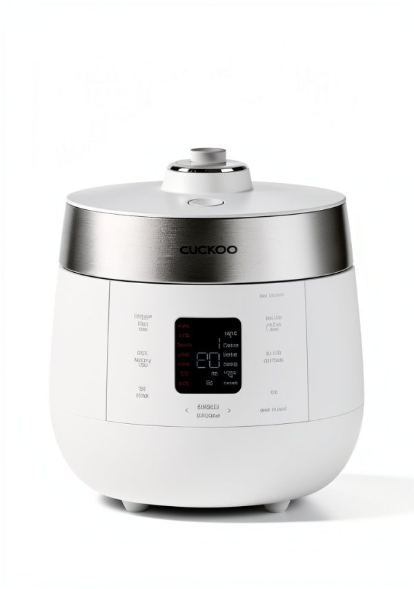 CUCKOO Twin Pressure Rice Cooker 6-Cup Uncooked / 12-Cup Cooked with Nonstick Inner Pot, Versatile Rice Maker & Warmer with 16 Menu Options, Open Cooking Mode, Voice Guide, White (CRP-ST0609FW)-1