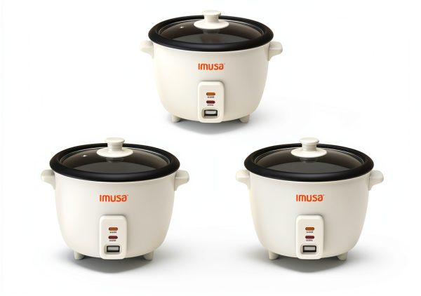IMUSA USA GAU-00012 Electric NonStick Rice Cooker 5-Cup (Uncooked) 10-Cup (Cooked), White-7
