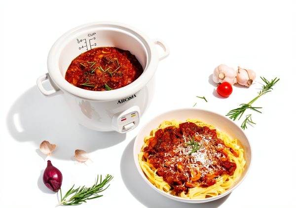 AROMA CoreCoat Pot-Style Rice Cooker with One-Touch Control and Non-Stick Ceramic Coating (6 Cups Cooked, 3 Cups Uncooked)-2