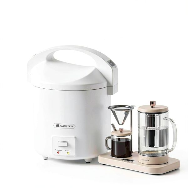 Mini Rice Cooker White Tiger 1L Portable Steamer with Keep Warm-2