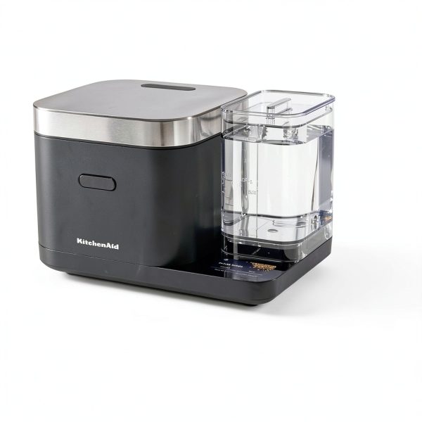 KitchenAid Grain and Rice Cooker 8 Cup with Automatically Sensing Integrated Scale + Water Tank, KGC3155, Black Matte-6