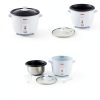 IMUSA USA GAU-00011 Electric Nonstick Rice Cooker 3-Cup (Uncooked) 6-Cup (Cooked), White-1
