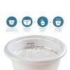 AROMA CoreCoat Pot-Style Rice Cooker with One-Touch Control and Non-Stick Ceramic Coating (6 Cups Cooked, 3 Cups Uncooked)-4