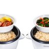 Proctor Silex Rice Cooker & Food Steamer 10 Cups White 37533G-4