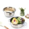 Aroma Housewares 14-Cup (Cooked) / 3Qt. Select Stainless Pot-Style Rice Cooker, & Food Steamer, One-Touch Operation, Automatic Keep Warm Mode, White (ARC-757-1SG)-2