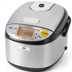 Zojirushi NP-GBC05XT Induction Heating Rice Cooker 0.54L Dark Brown-0