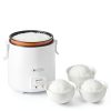 Mini Rice Cooker White Tiger 1L Portable Steamer with Keep Warm-1