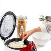 CUCKOO Micom Rice Cooker 6 Cup Uncooked / 12 Cup Cooked, Fuzzy Logic Rice Maker with Delay Timer & Keep Warm Setting, Versatile Food Steamer for Cooking, Non-Stick Inner Pot, Red (CR-0655F)-1