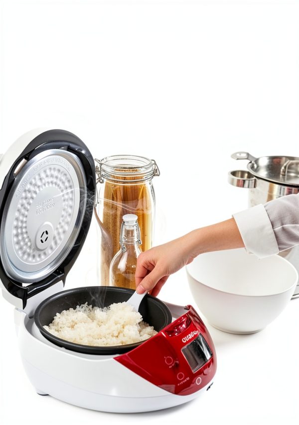 CUCKOO Micom Rice Cooker 6 Cup Uncooked / 12 Cup Cooked, Fuzzy Logic Rice Maker with Delay Timer & Keep Warm Setting, Versatile Food Steamer for Cooking, Non-Stick Inner Pot, Red (CR-0655F)-1
