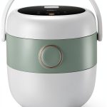 Rice Cooker Bar 3-Cup Cooker with 3D Heating, PFAS-Free Light Green-0