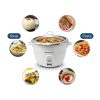 Elite Gourmet Rice Cooker ERC-2020 20‑Cup White Stainless Steel-4