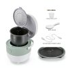 Rice Cooker Bar 3-Cup Cooker with 3D Heating, PFAS-Free Light Green-8