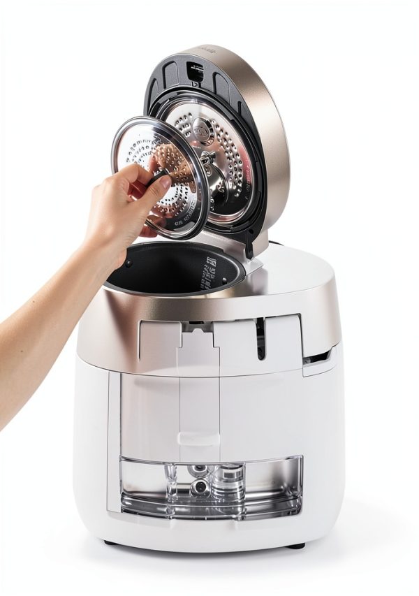 CUCKOO Twin Pressure Rice Cooker 6-Cup Uncooked / 12-Cup Cooked with Nonstick Inner Pot, Versatile Rice Maker & Warmer with 16 Menu Options, Open Cooking Mode, Voice Guide, White (CRP-ST0609FW)-7