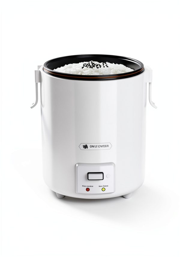 Mini Rice Cooker White Tiger 1L Portable Steamer with Keep Warm-5
