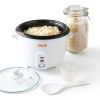 IMUSA USA GAU-00011 Electric Nonstick Rice Cooker 3-Cup (Uncooked) 6-Cup (Cooked), White-5