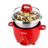 Aroma Housewares 6‑Cup Stainless Rice Cooker & Warmer ARC‑753SGR Red-2