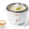IMUSA USA GAU-00011 Electric Nonstick Rice Cooker 3-Cup (Uncooked) 6-Cup (Cooked), White-3