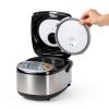 Zojirushi Micom 3-Cup Rice Cooker Stainless Steel Compact-2