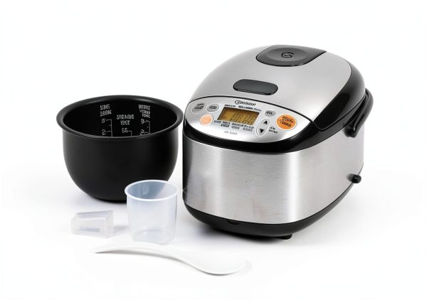 Zojirushi Micom 3-Cup Rice Cooker Stainless Steel Compact-1